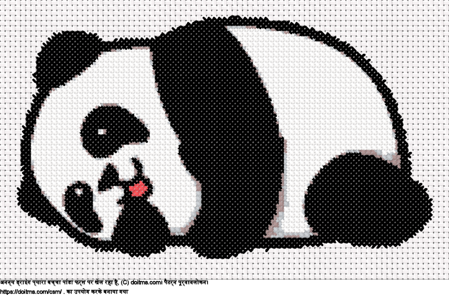 प्यारा बच्चा पांडा